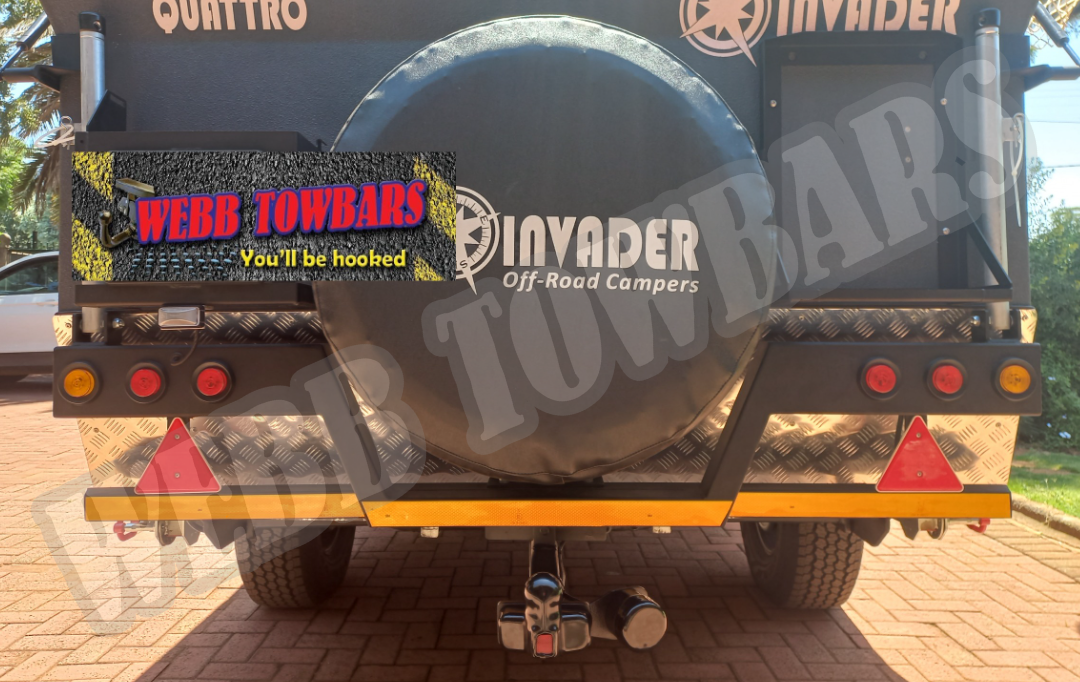 Quattro Invader Off-Road Trailer Standard Towbar by Webb Towbars - Gauteng, South Africa