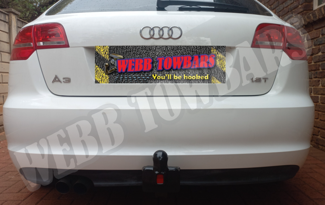 Audi A3 Sportsback Detachable Towbar | Webb Towbars Gauteng, South Africa