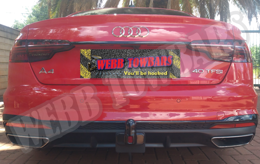 Audi A4 Detachable Towbar | Webb Towbars Gauteng, South Africa