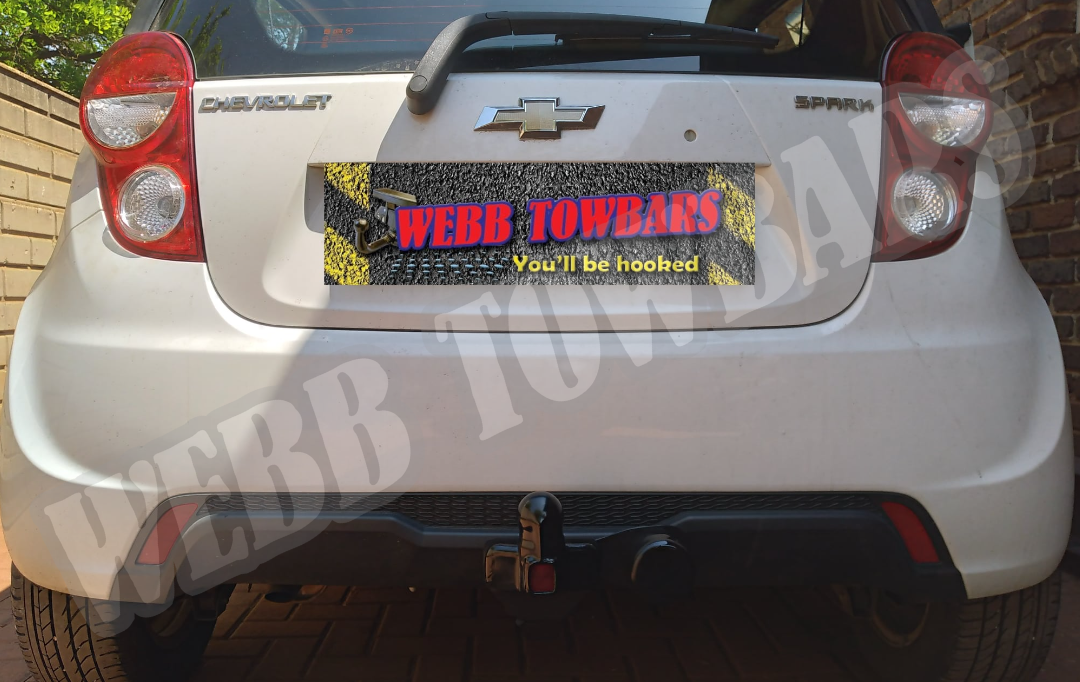 Chevrolet Spark - Standard Towbar by Webb Towbars Gauteng, South Africa - Expand the Utility of Your Chevrolet Hatchback with a Reliable Towbar Solution