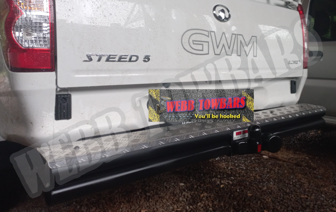 GWM Steed 5 Double Tube and Towbar | Webb Towbars Gauteng, South Africa