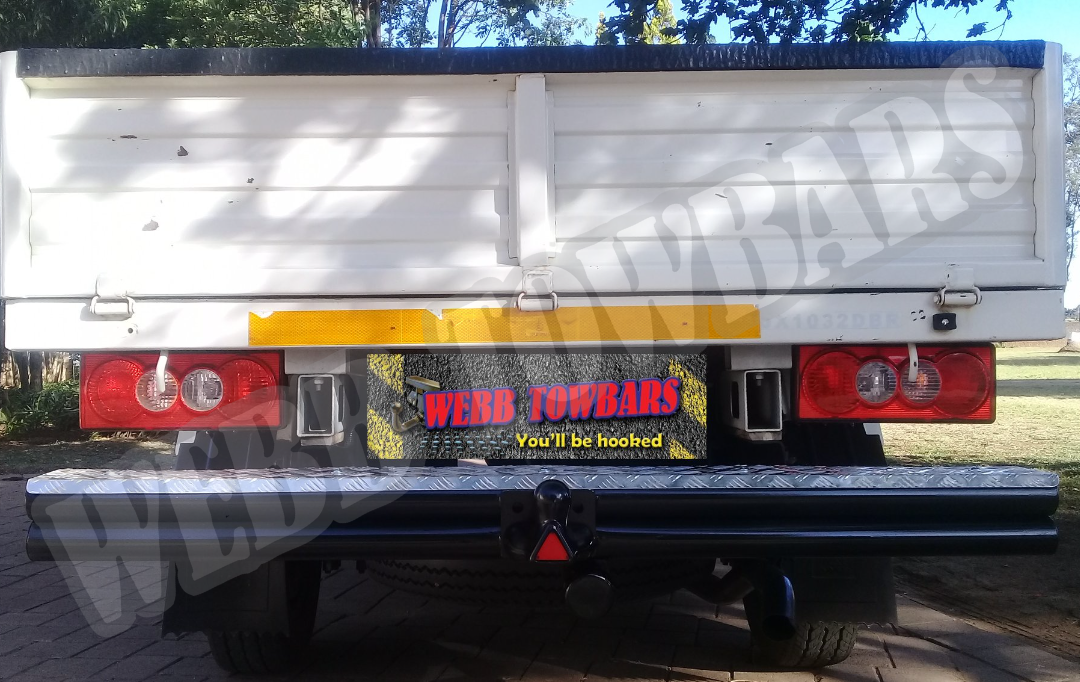 JMC Truck with Double Tube and Step Towbar by Webb Towbars in Gauteng, South Africa
