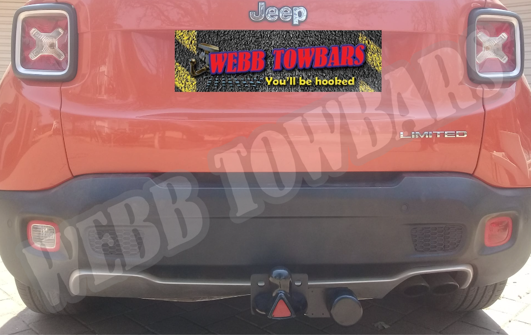 Jeep Renegade with Standard Towbar by Webb Towbars in Gauteng, South Africa