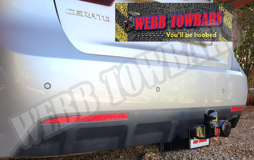 Upgrade your Kia Cerato Hatchback with a Standard Towbar by Webb Towbars in Gauteng, South Africa