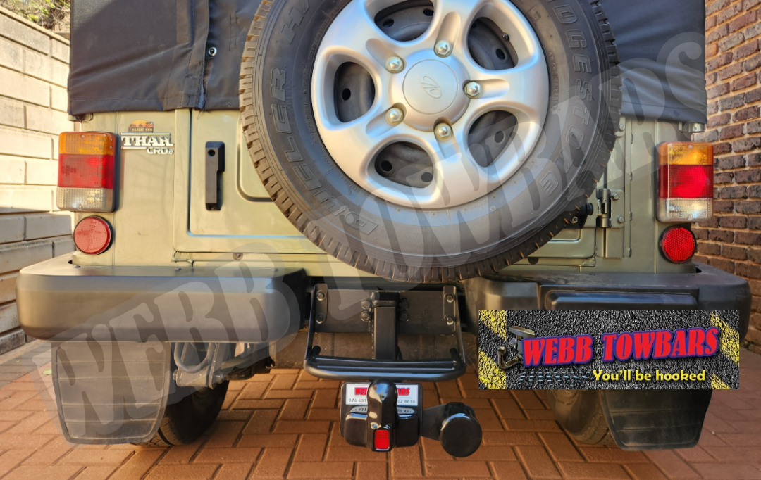 Mahindra Thar - Standard Towbar by Webb Towbars Gauteng, South Africa - Enhanced Towing Capability for Your Off-Road Adventures