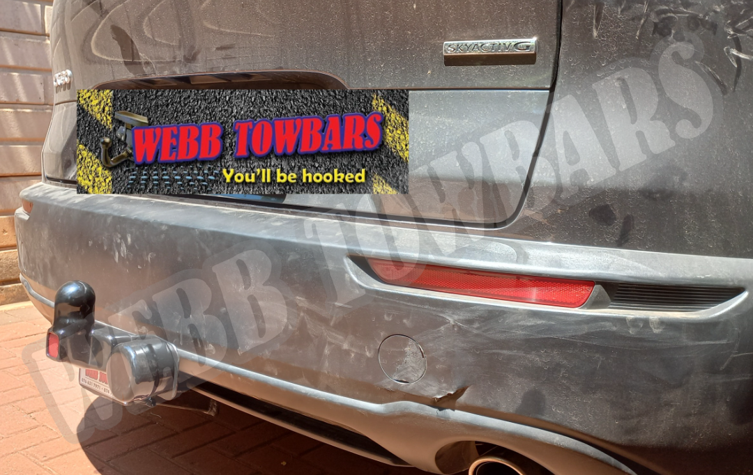Mazda CX-30 with Standard Towbar by Webb Towbars in Gauteng, South Africa