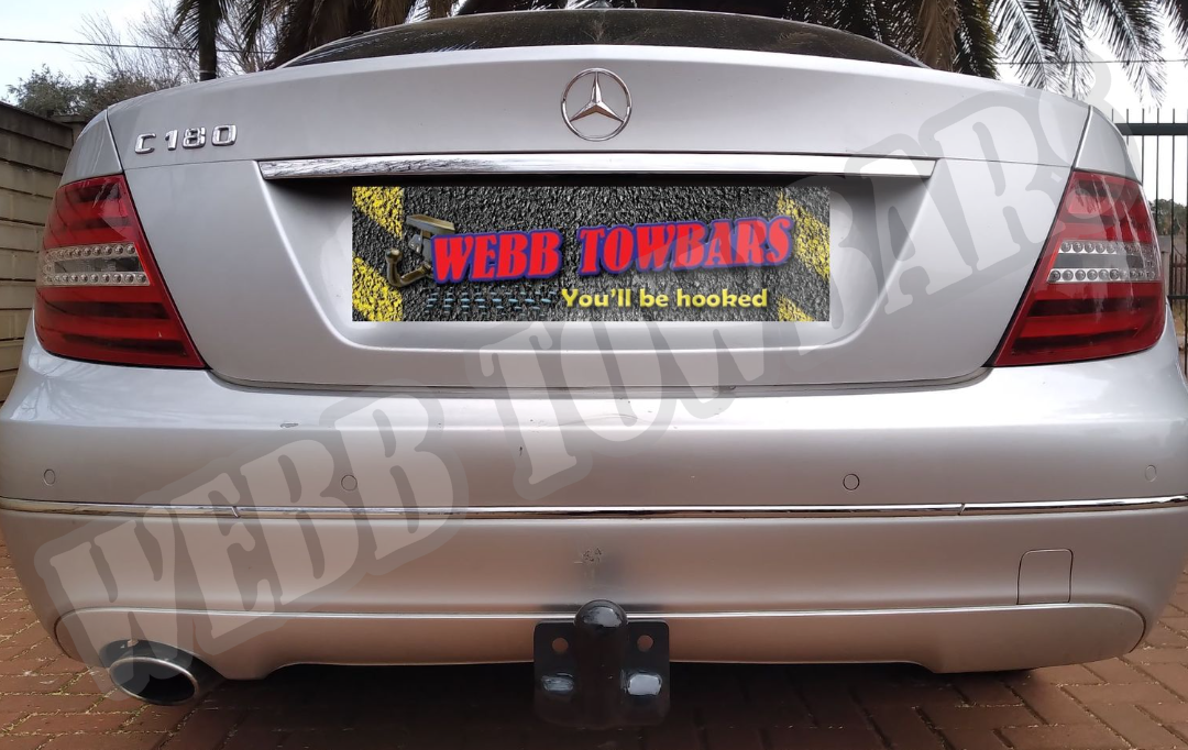 Upgrade your Mercedes Benz C180 with a Detachable Towbar from Webb Towbars in Gauteng, South Africa