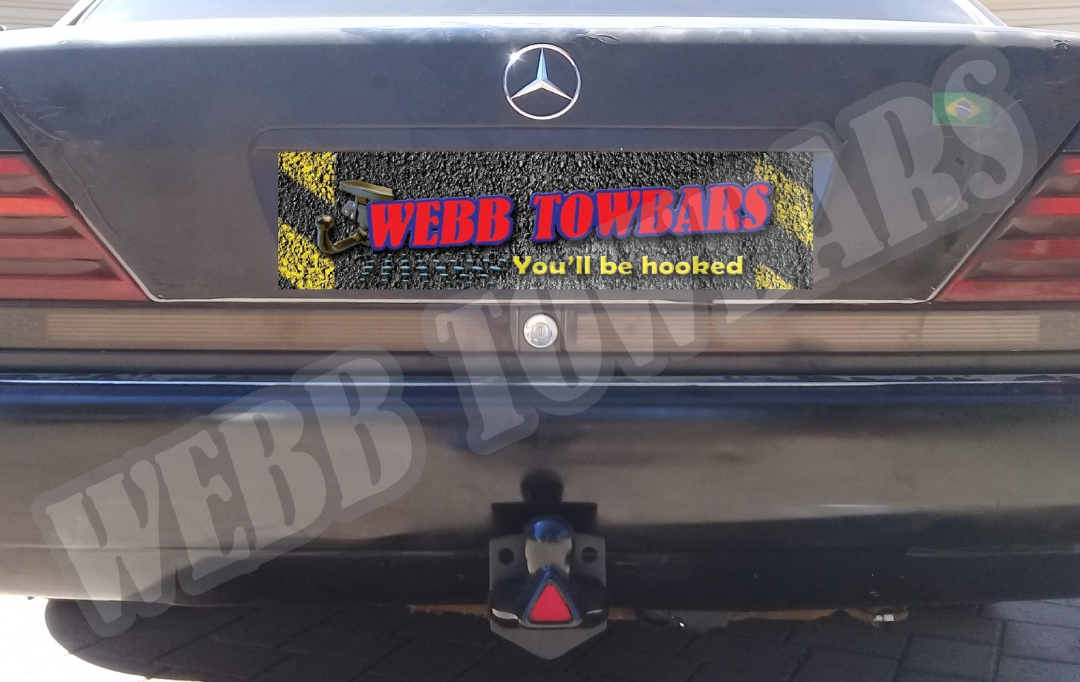 Mercedes Benz E Class with Detachable Towbar by Webb Towbars in Gauteng, South Africa