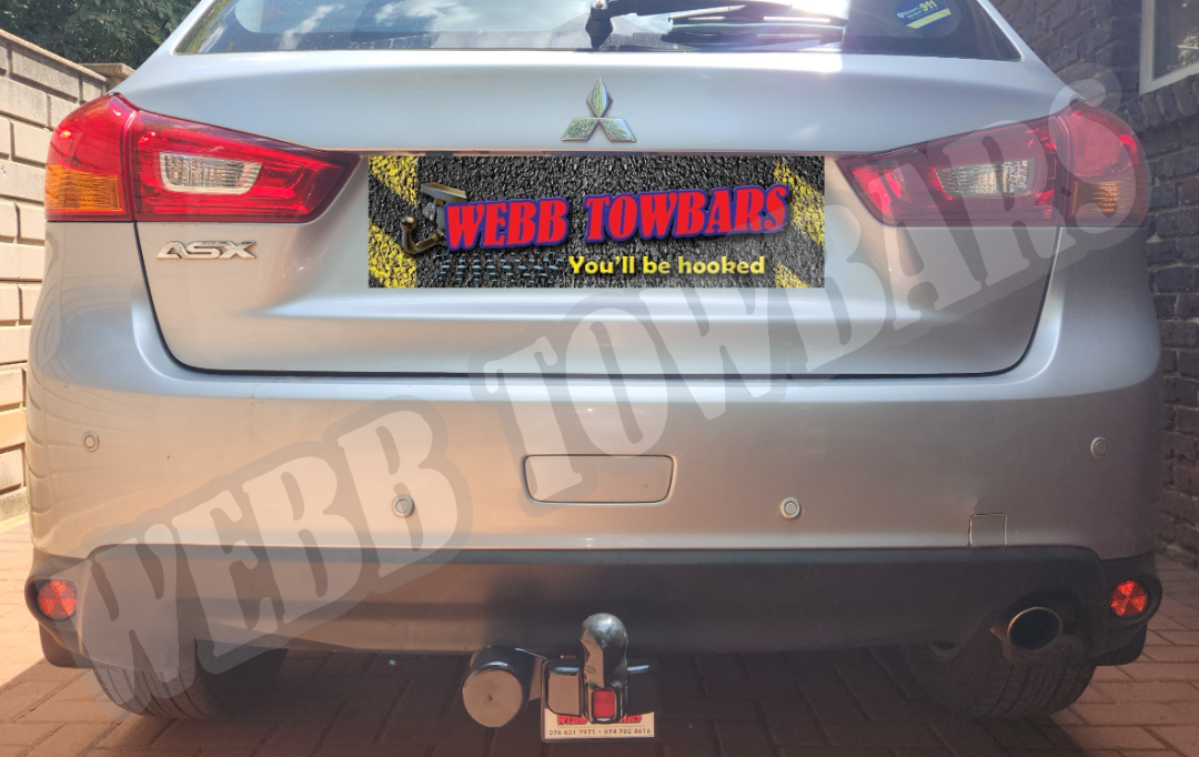 Mitsubishi ASX with Standard Towbar by Webb Towbars in Gauteng, South Africa
