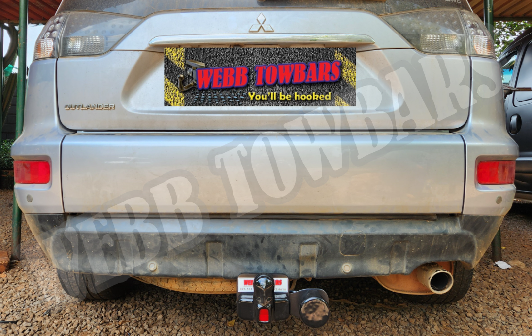 Mitsubishi Outlander with Standard Towbar by Webb Towbars in Gauteng, South Africa