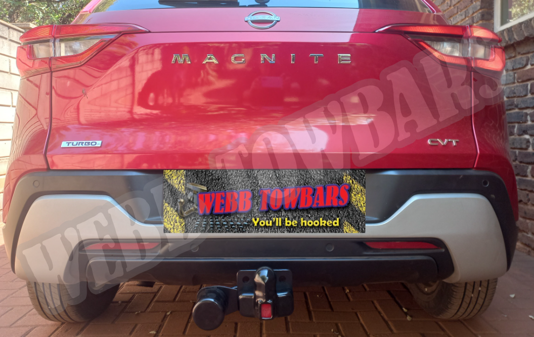 Nissan Magnite with Standard Towbar by Webb Towbars in Gauteng, South Africa