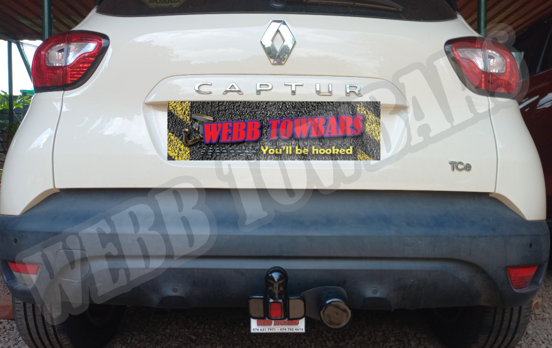 Renault Captur - Standard Towbar by Webb Towbars Gauteng, South Africa - Reliable Towing Solution for Your Renault Crossover