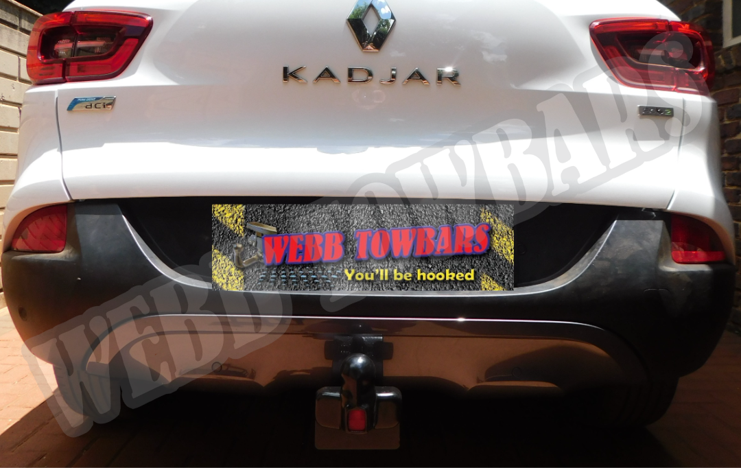 Renault Kadjar - Detachable Towbar by Webb Towbars, Gauteng, South Africa - Convenient and Versatile Towing Solution!