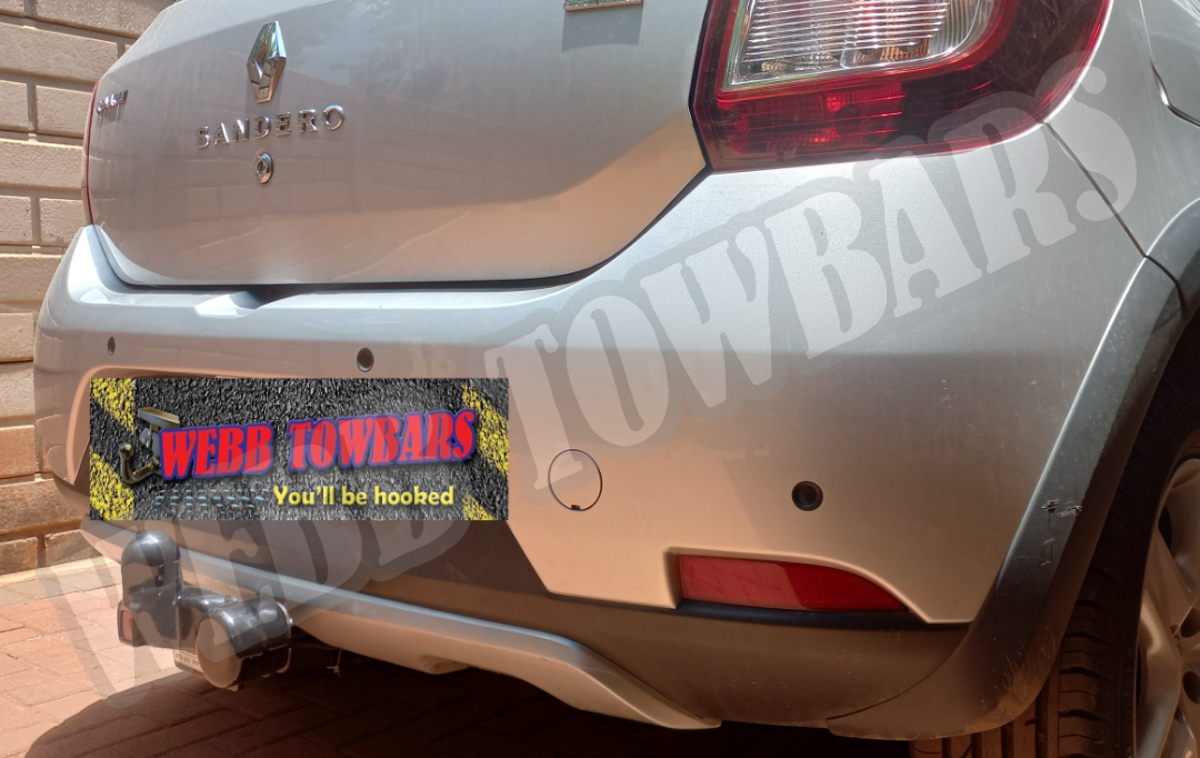 Renault Sandero - Standard Towbar by Webb Towbars in Gauteng, South Africa