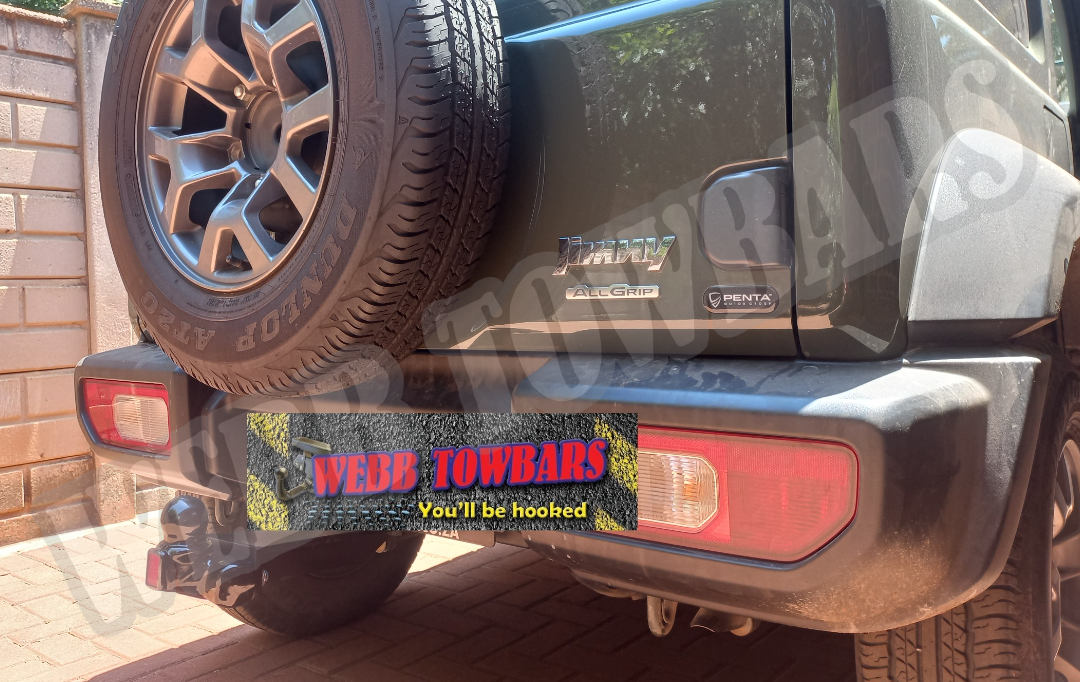 Suzuki Jimny - Detachable Towbar by Webb Towbars, Gauteng, South Africa - Convenient Towing Solution for Your Suzuki Jimny Adventures!