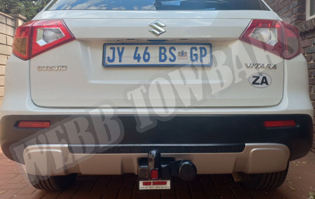 Suzuki Vitara - Standard Towbar by Webb Towbars, Gauteng, South Africa - Optimize Your Suzuki Vitara's Towing Capabilities with a Reliable Towbar Solution!