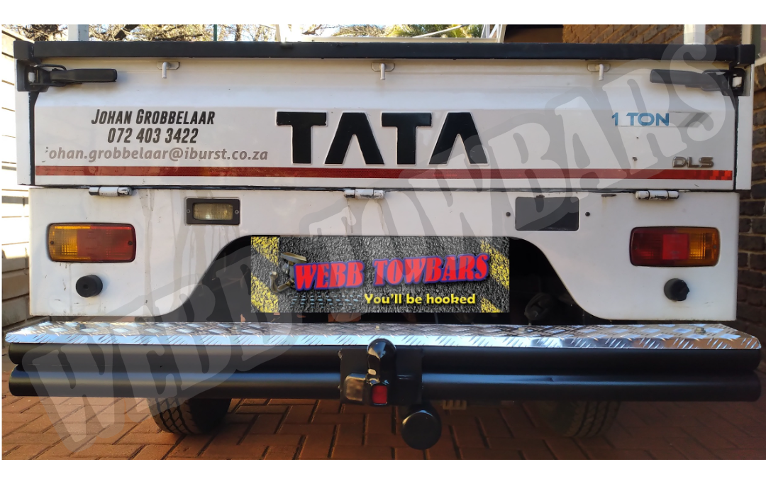 TATA Motors Super Ace - Double Tube and Step Towbar by Webb Towbars, Gauteng, South Africa - Optimize Towing Capability for Your TATA Super Ace!