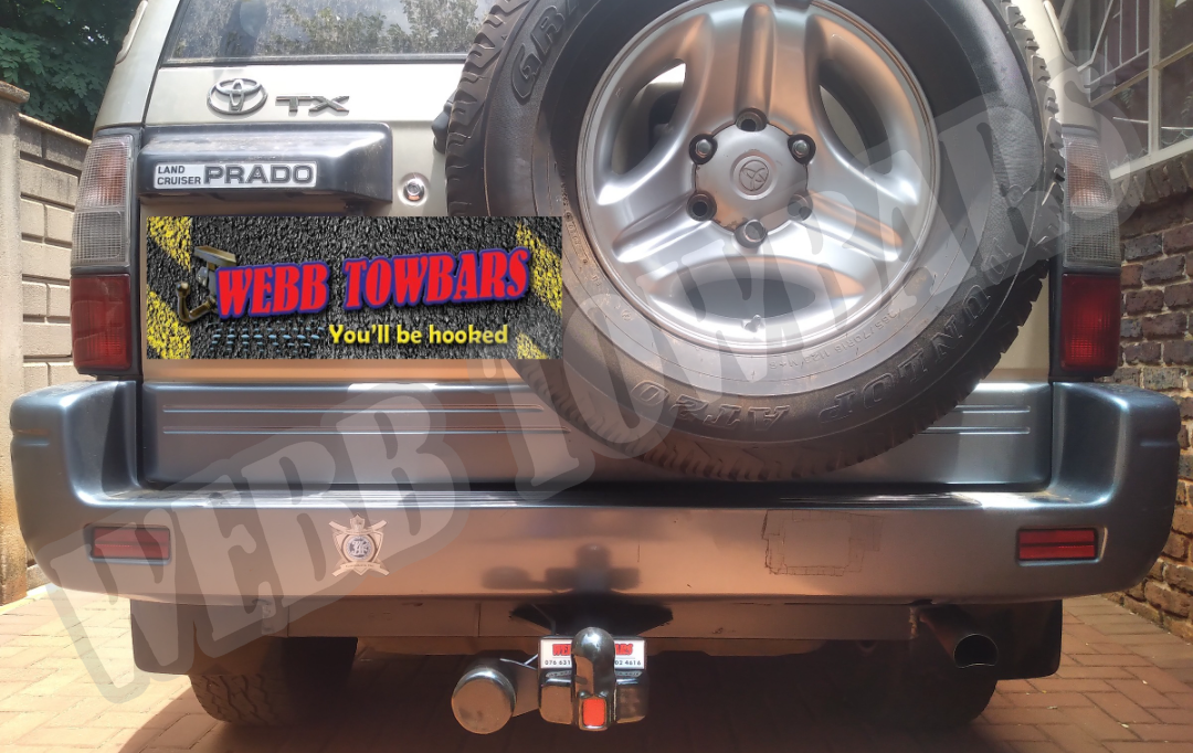 Toyota Land Cruiser Prado - Standard Towbar by Webb Towbars, Gauteng, South Africa - Unleash the Towing Power of Your Toyota Land Cruiser Prado with a Reliable Towbar Solution!