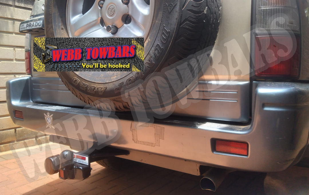 Toyota Land Cruiser Prado - Standard Towbar by Webb Towbars, Gauteng, South Africa - Unleash the Towing Power of Your Toyota Land Cruiser Prado with a Reliable Towbar Solution!