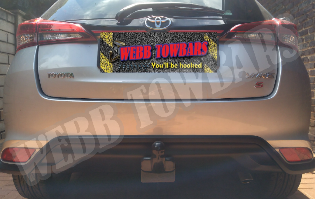 Toyota Yaris - Detachable Towbar by Webb Towbars, Gauteng, South Africa - Convenient Towing Solution for Your Toyota Yaris Adventures!