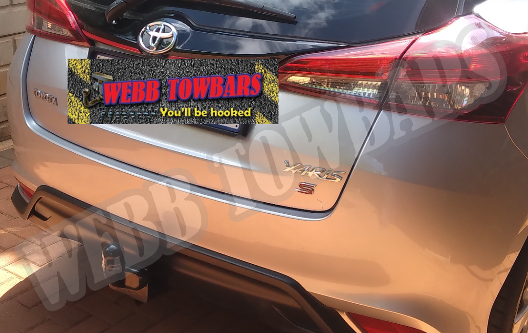 Toyota Yaris - Detachable Towbar by Webb Towbars, Gauteng, South Africa - Convenient Towing Solution for Your Toyota Yaris Adventures!