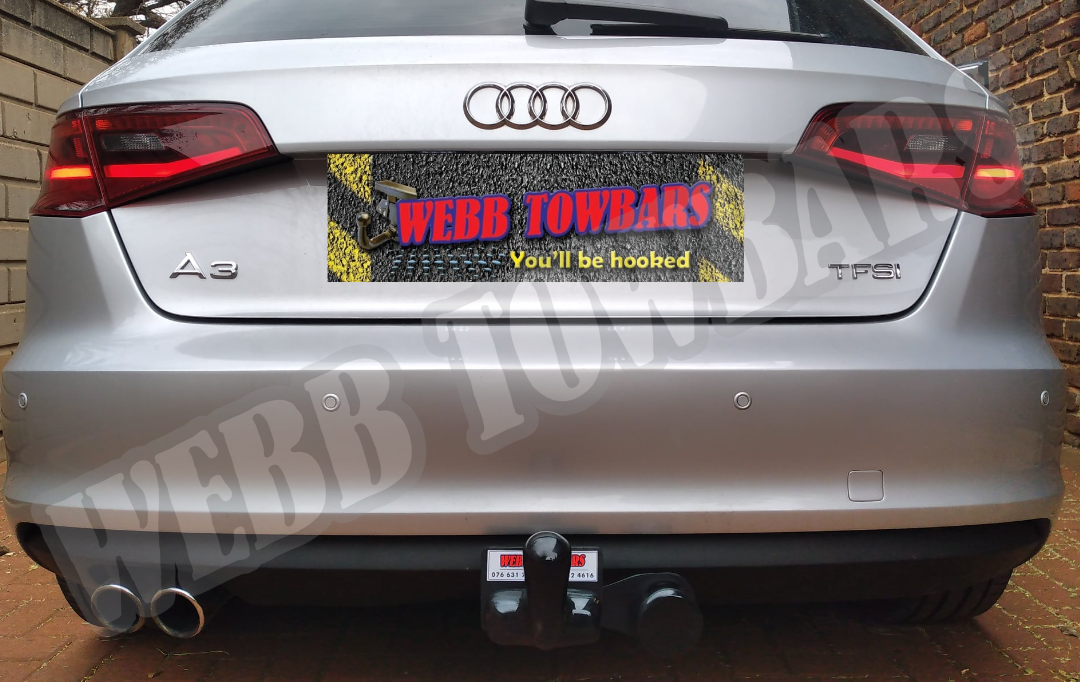 Audi A3 Hatchback - Standard Towbar by Webb Towbars Gauteng, South Africa - Enhance Your Audi Hatchback with a Reliable Towing Solution