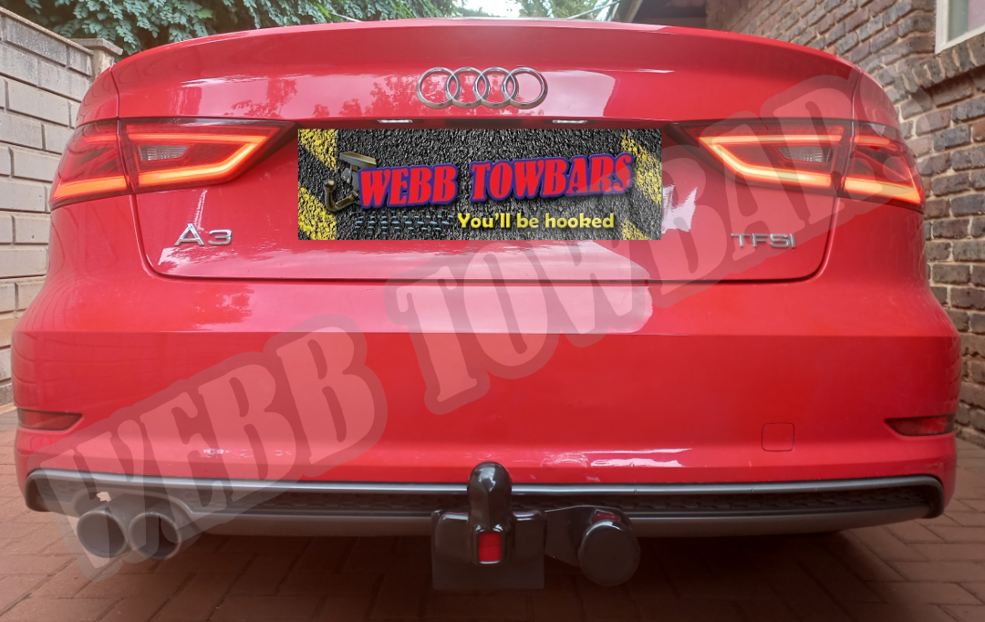 Audi A3 Sedan - Standard Towbar by Webb Towbars: Manufactured and Fitted in Gauteng, South Africa