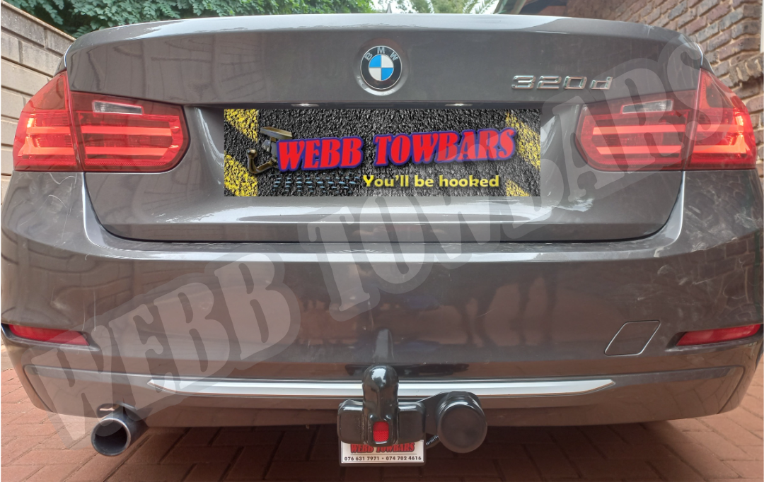 BMW 3 Series F30 - Standard Towbar by Webb Towbars: Manufactured and Fitted in Gauteng, South Africa