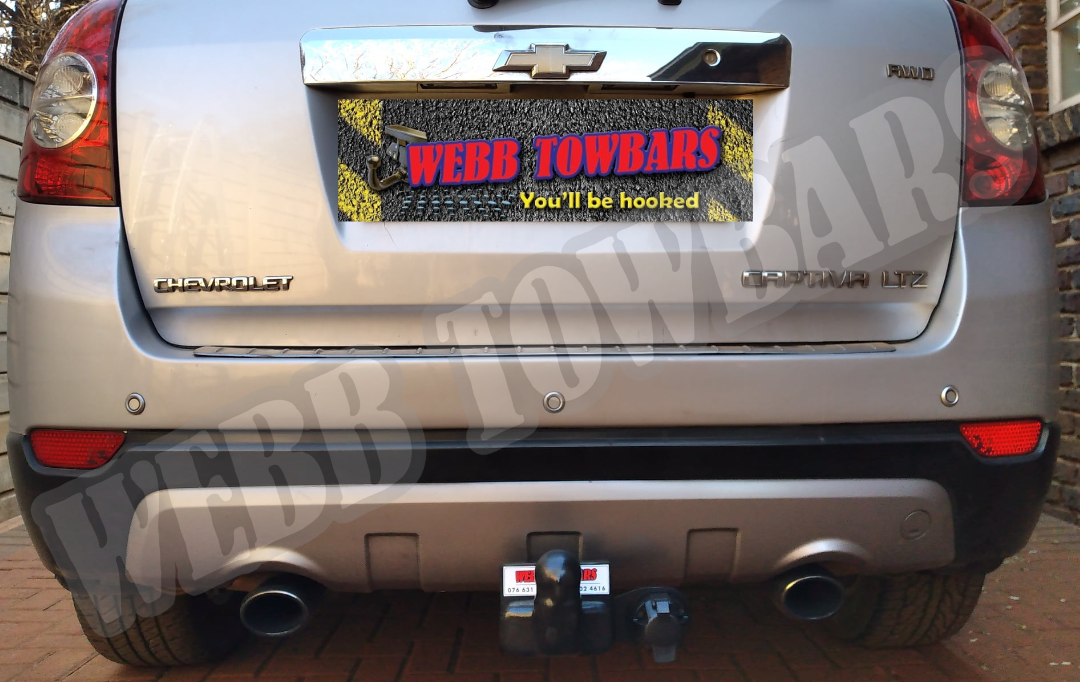 Chevrolet Captiva - Standard Towbar by Webb Towbars: Manufactured and Fitted in Gauteng, South Africa