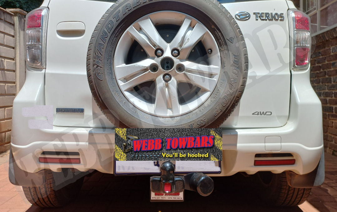 Daihatsu Terios - Standard Towbar by Webb Towbars: Manufactured and Fitted in Gauteng, South Afric