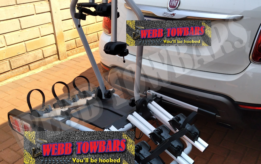 Fiat 500X - Standard Towbar with Bicycle Rack by Webb Towbars Gauteng, South Africa - Versatile Towing and Cycling Solution for Your Fiat Compact SUV
