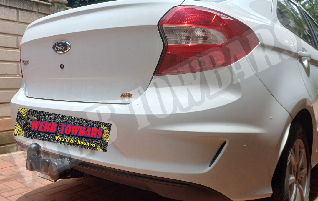 Ford Figo Sedan - Standard Towbar by Webb Towbars Gauteng, South Africa - Reliable Towing Solution for Your Ford Compact Sedan