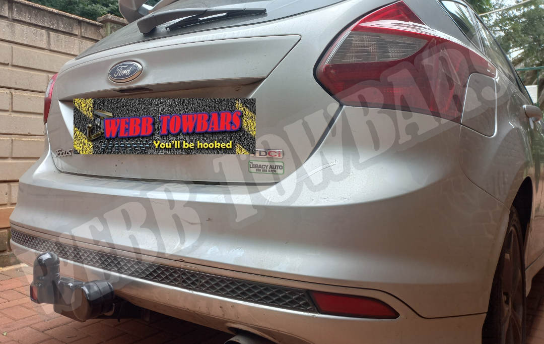 Ford Focus Hatchback - Standard Towbar by Webb Towbars: Manufactured and Fitted in Gauteng, South Africa