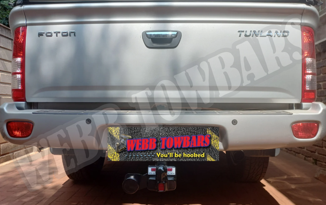 Foton Tunland - Standard Towbar by Webb Towbars: Manufactured and Fitted in Gauteng, South Africa