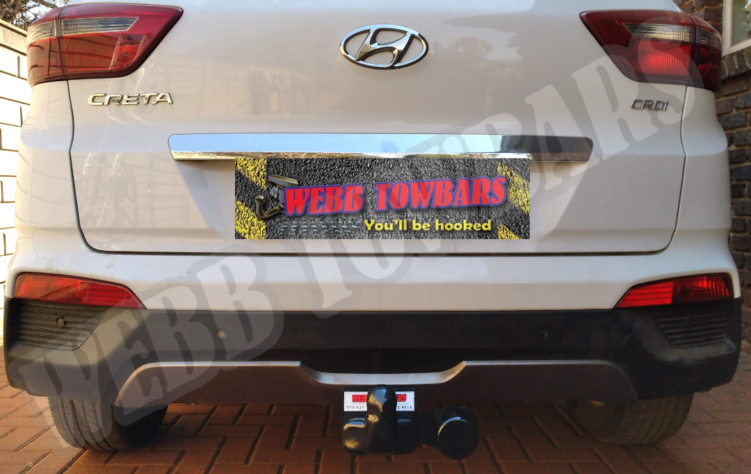 Hyundai Creta - Standard Towbar by Webb Towbars Gauteng, South Africa - Enhance Your Hyundai SUV with a Reliable Towing Solution