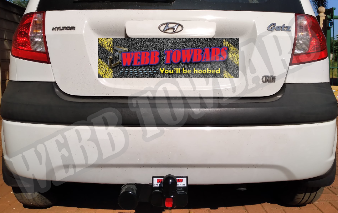 Hyundai Getz - Standard Towbar by Webb Towbars Gauteng, South Africa - Enhance Your Hyundai Getz with a Reliable Towing Solution