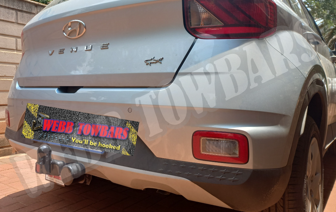 Hyundai Venue - Standard Towbar by Webb Towbars Gauteng, South Africa - Reliable Towing Solution for Your Hyundai Compact SUV