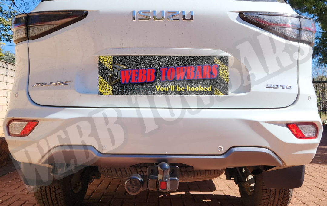 Isuzu MU-X - Standard Towbar by Webb Towbars Gauteng, South Africa - Reliable Towing Solution for Your Isuzu SUV