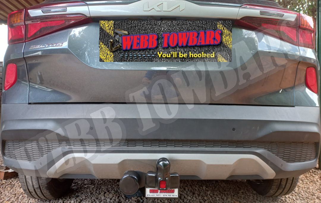 Kia Seltos - Standard Towbar by Webb Towbars: Manufactured and Fitted in Gauteng, South Africa