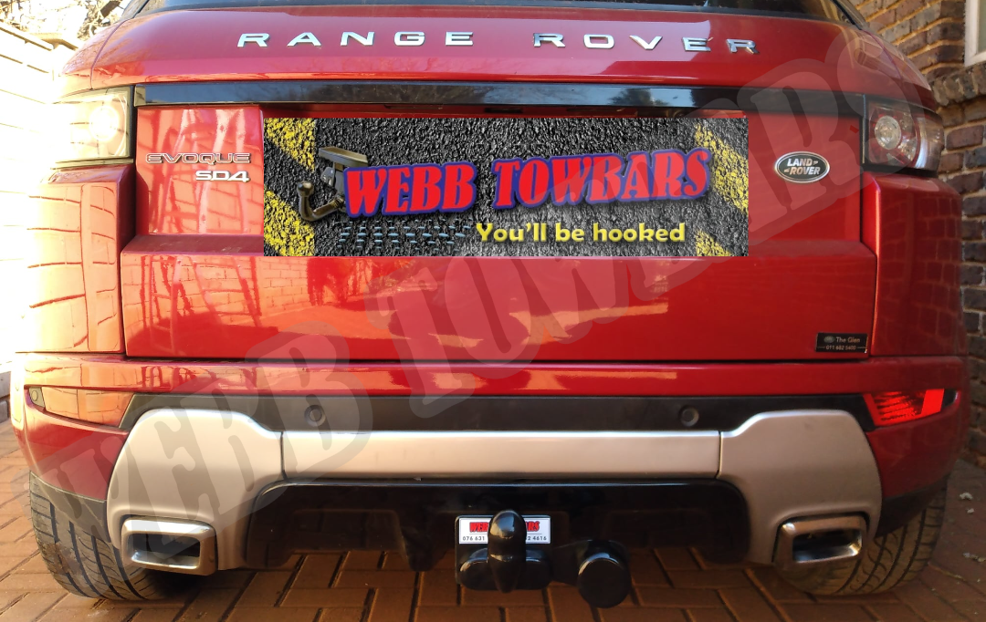 Land Rover Range Rover Evoque - Standard Towbar by Webb Towbars Gauteng, South Africa - Enhance Your Range Rover with a Reliable Towing Solution