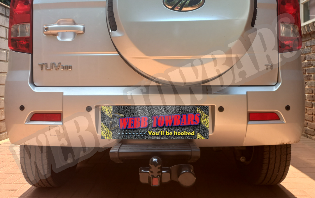 Mahindra TUV300 - Standard Towbar by Webb Towbars: Manufactured and Fitted in Gauteng, South Africa