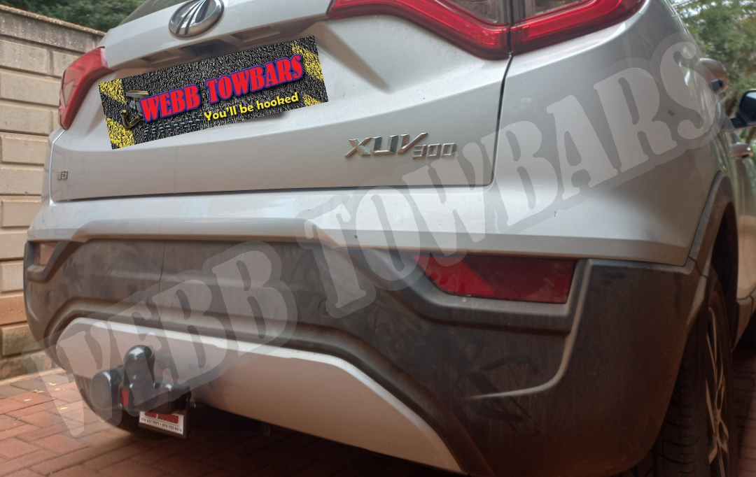 Mahindra XUV300 - Standard Towbar by Webb Towbars: Manufactured and Fitted in Gauteng, South Africa