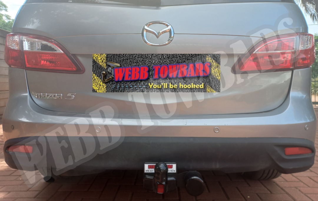 Mazda 5 - Standard Towbar by Webb Towbars: Manufactured and Fitted in Gauteng, South Africa