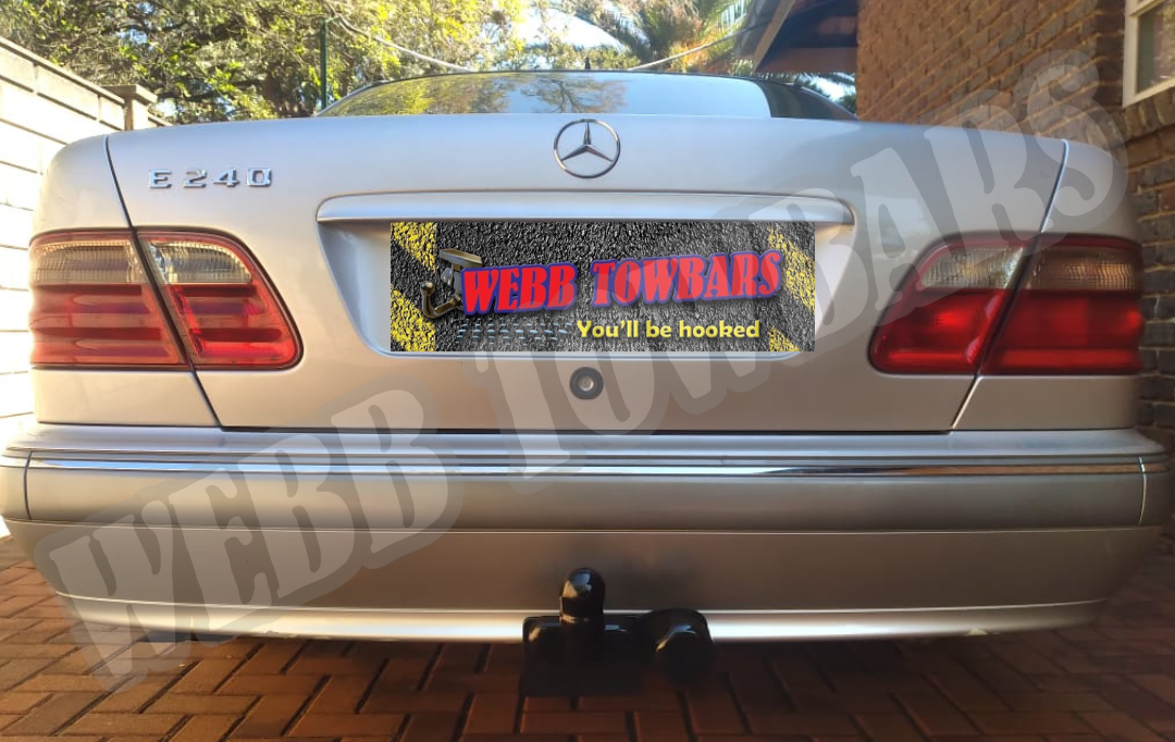 Mercedes Benz E240 - Standard Towbar by Webb Towbars: Manufactured and Fitted in Gauteng, South Africa