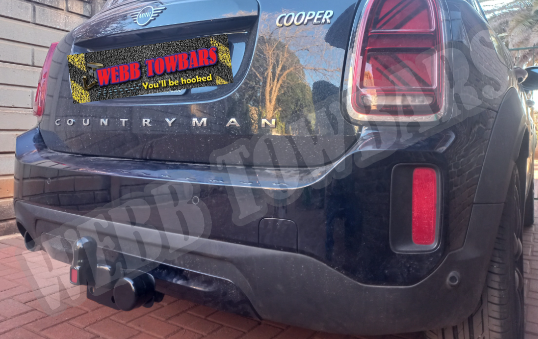 Mini Cooper Countryman - Standard Towbar by Webb Towbars: Manufactured and Fitted in Gauteng, South Africa