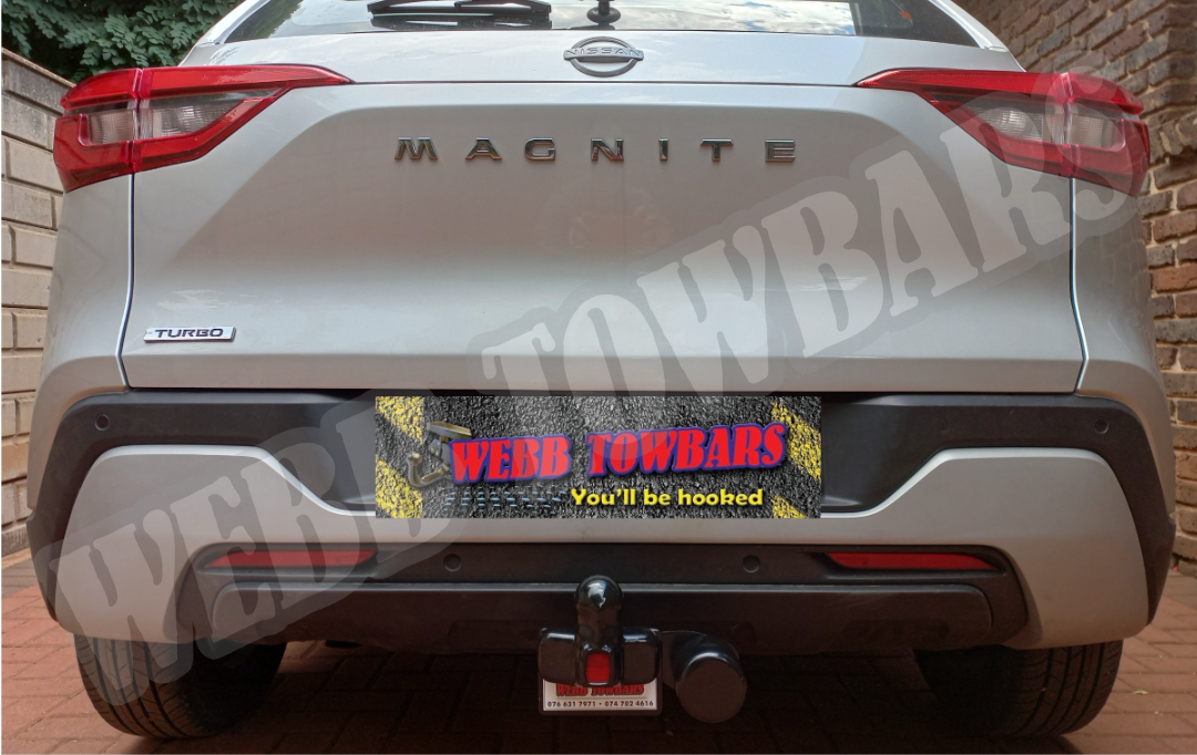 Nissan Magnite - Standard Towbar by Webb Towbars: Manufactured and Fitted in Gauteng, South Africa