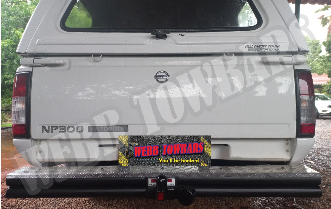 Nissan NP300 - Double Tube and Step Towbar by Webb Towbars: Manufactured and Fitted in Gauteng, South Africa