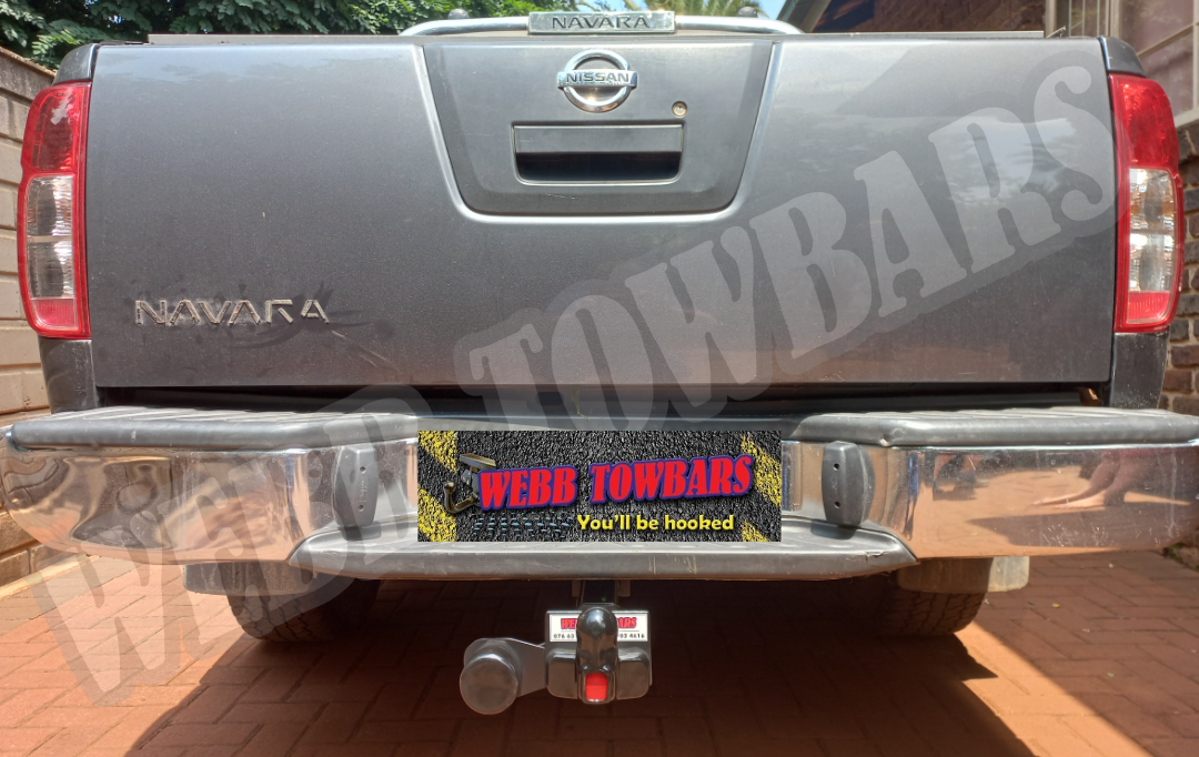 Nissan Navara - Standard Towbar by Webb Towbars Gauteng, South Africa - Reliable Towing Solution for Your Nissan Pickup Truck