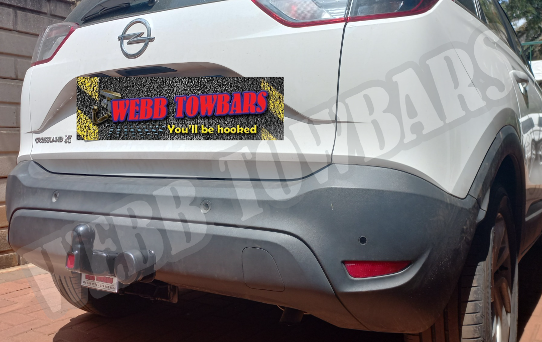 Opel Crossland X - Standard Towbar by Webb Towbars: Manufactured and Fitted in Gauteng, South Africa