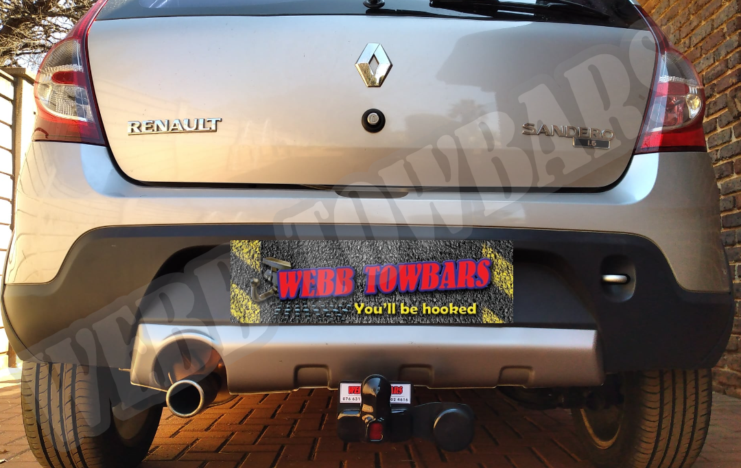 Renault Sandero - Standard Towbar by Webb Towbars Gauteng, South Africa - Convenient Towing Solution for Your Renault Hatchback